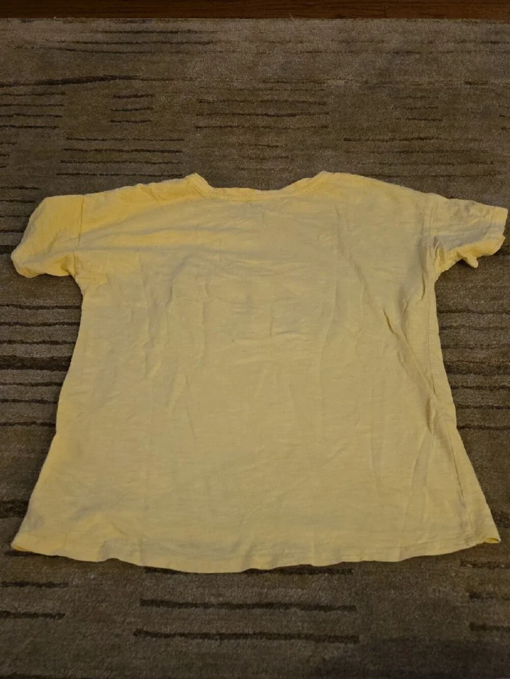 5/25 GAP Yellow Graphic 'Be Brave' Short Sleeve Tee Size Xl..